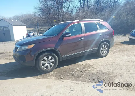 2013 Kia Sorento Lx V6 из США, поврежденный, VIN 5XYKTDA22DG336689